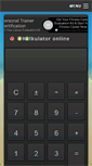 Mobile Screenshot of kalkulatoronline.no